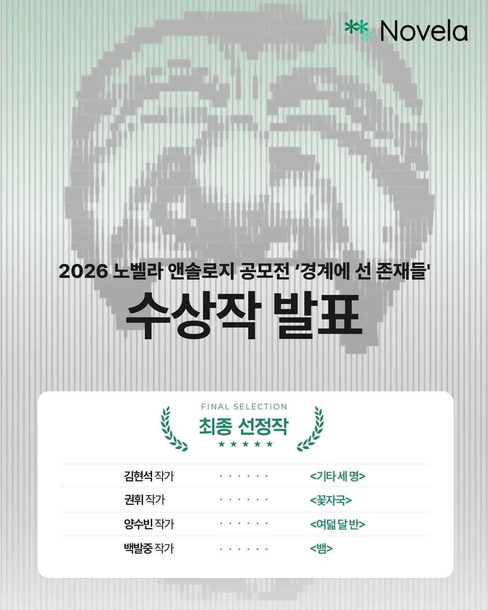 노벨라스튜디오, 오컬트 단편 공모전서 원작 IP 4편 발굴