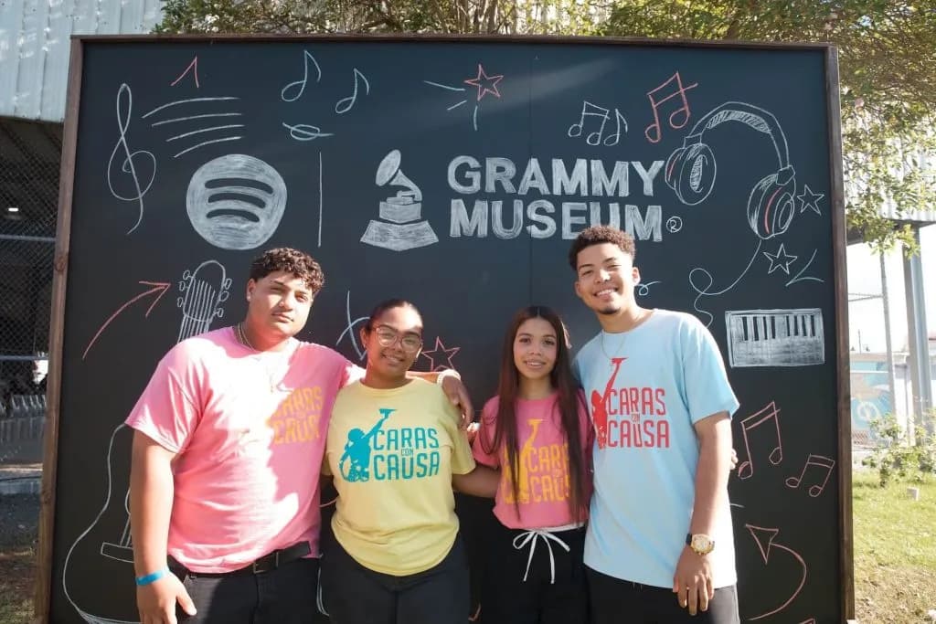 스포티파이·그래미뮤지엄, 푸에르토리코서 첫 ‘Grammy In The Schools’ 진행