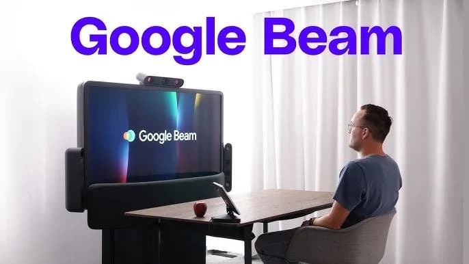 구글 3D 화상회의 'Google Beam' 6개국 출하…공유오피스 체험망 구축