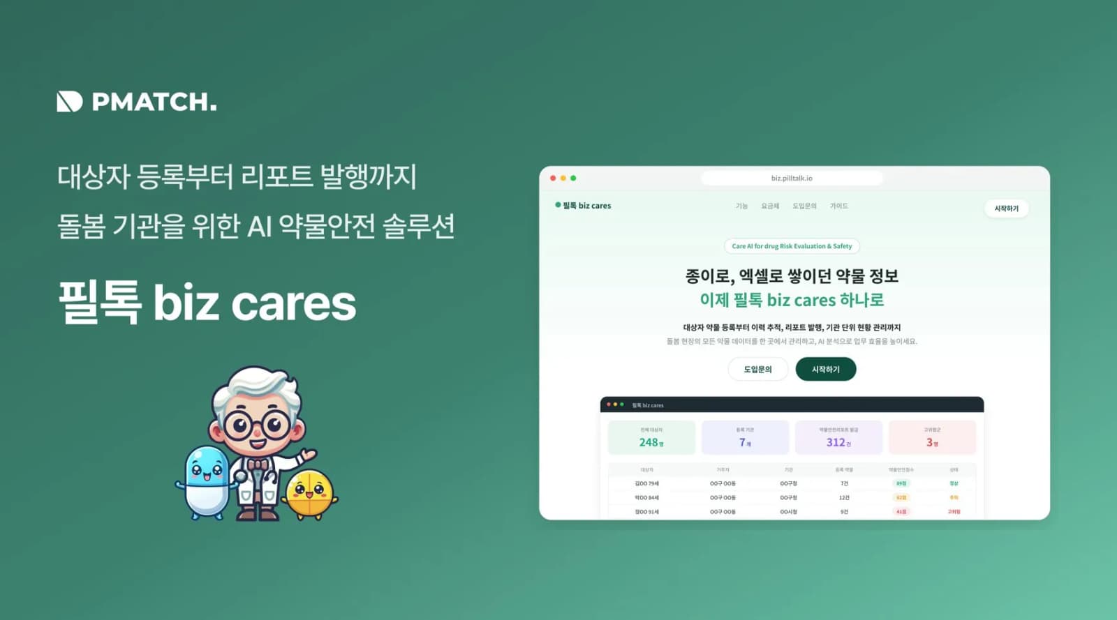 피매치·CSR IMPACT, 제주서 AI 약물안전 실증 착수