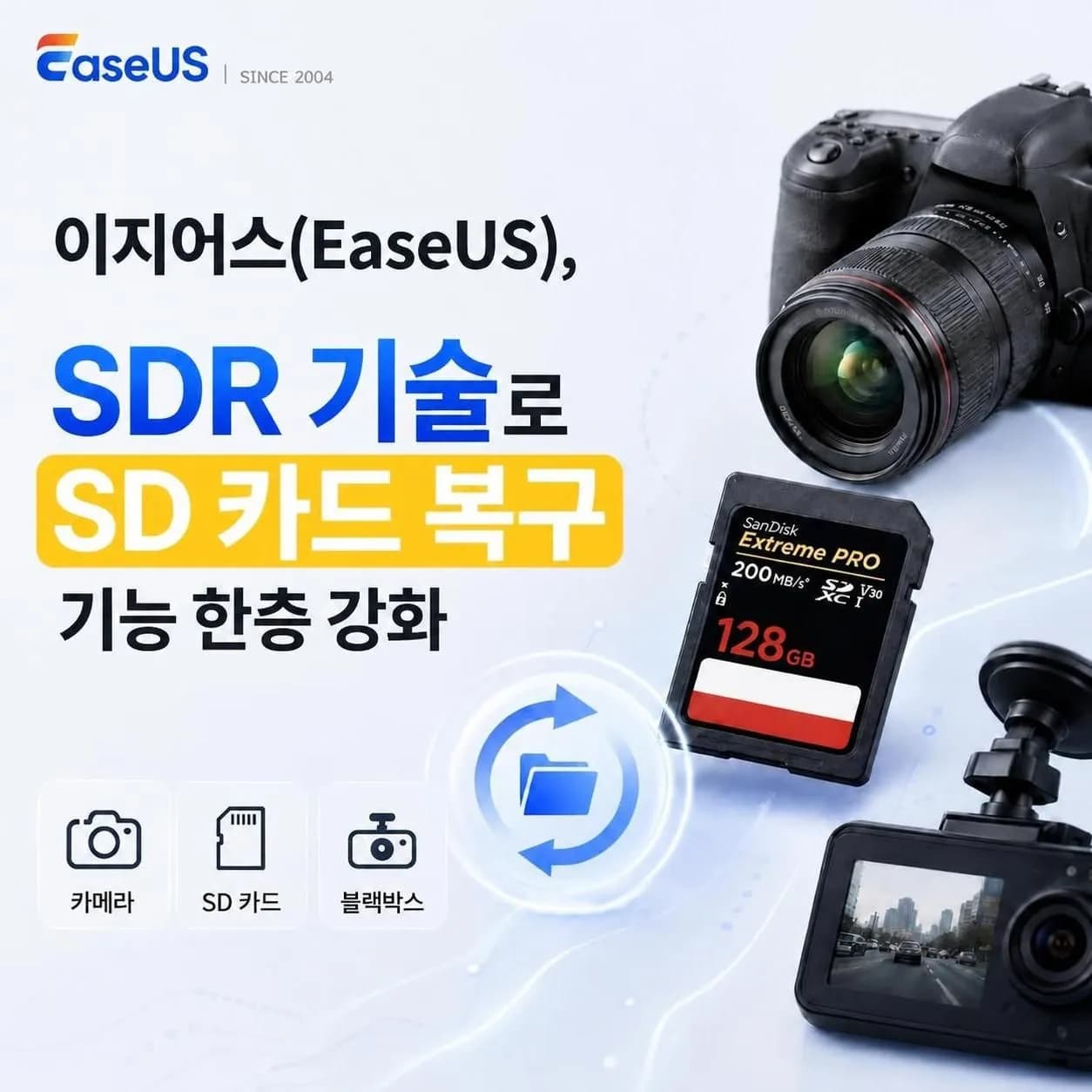 이지어스, 인식 불가 SD 카드 수리하고 데이터 살리는 SDR 기술 공개