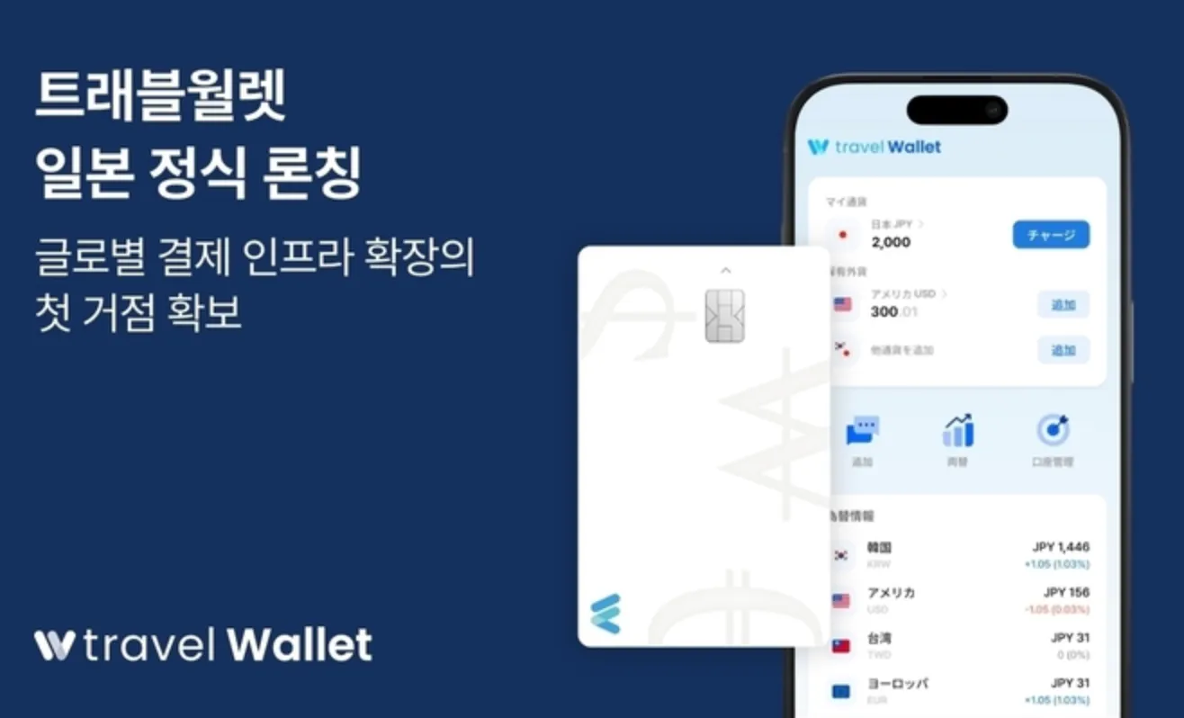 트래블월렛 일본 서비스 정식 출시하며 글로벌 결제 인프라 확장.png