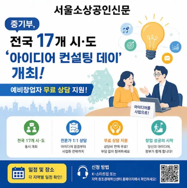 중기부, 17개 시·도서 아이디어 컨설팅 데이 개최.png