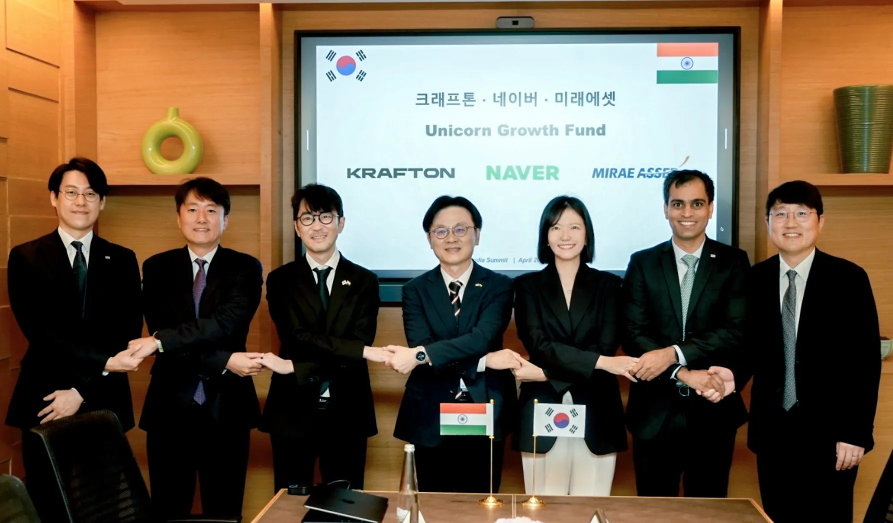 크래프톤·네이버·미래에셋 인도에 1조원 유니콘 펀드 가동.png