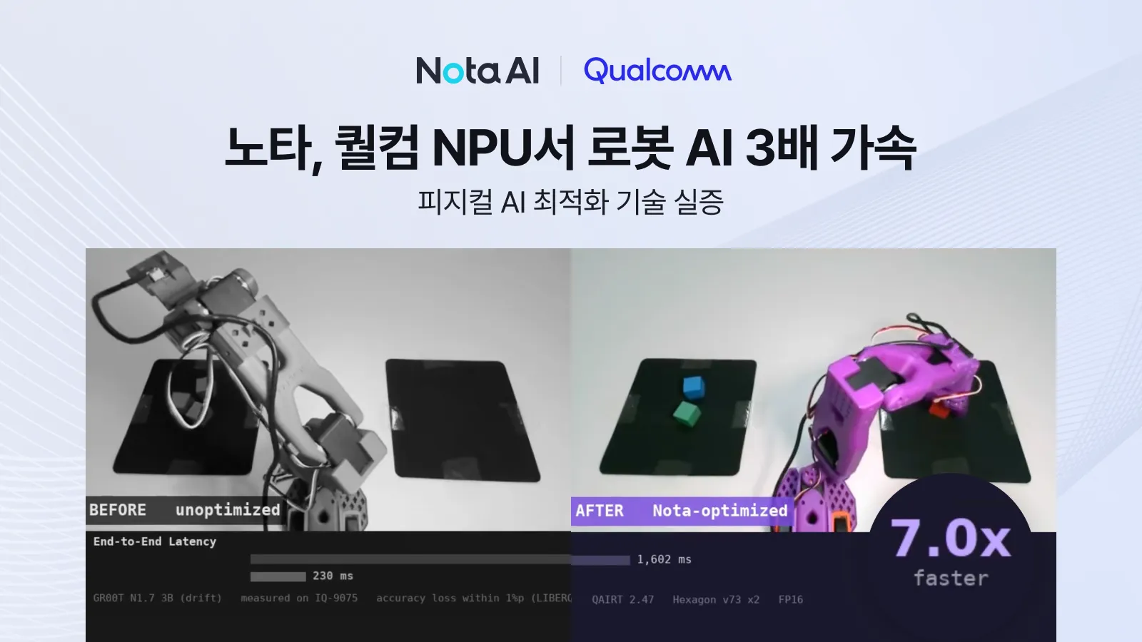 노타, 퀄컴 산업용 칩서 로봇 AI 최적화…작업 시간 36초에서 12초로.png